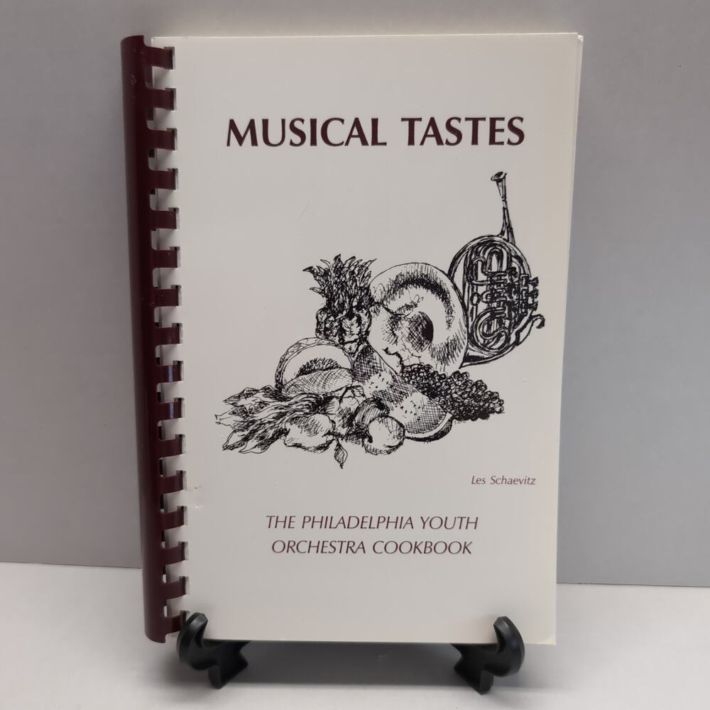 Musical Tastes The Philadelphia Youth Orchestra Cookbook‎ PYO 1998